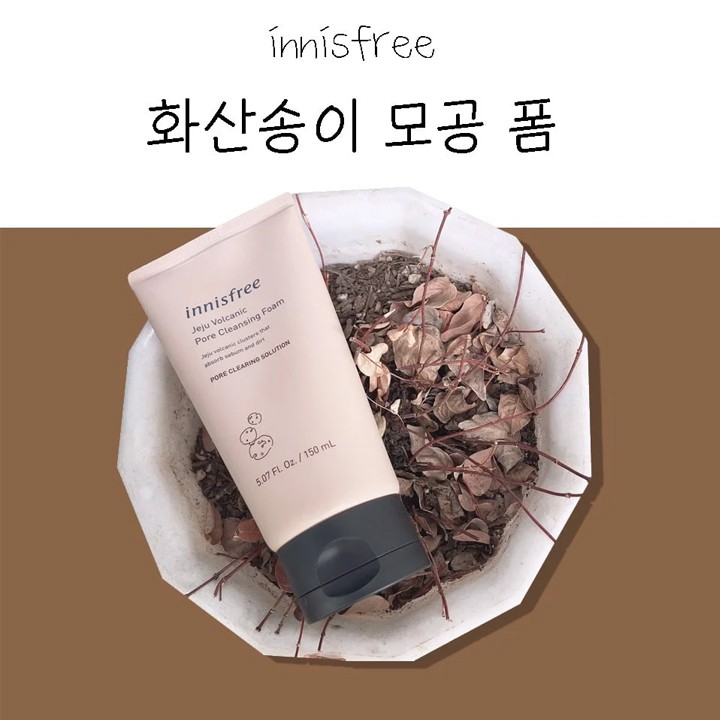 Sữa rửa mặt Innisfree Jeju Volcanic Pore Cleansing Foam dành cho da dầu và da mụn [Mẫu mới 2019] | BigBuy360 - bigbuy360.vn