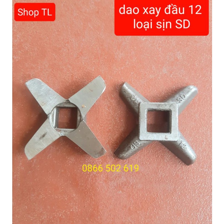 Dao xay thịt máy đùn thịt 12 SD - Đùn cám chim máy số 12