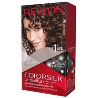 Thuốc nhuộm tóc Revlon ColorSilk màu 30- nâu hạt dẻ