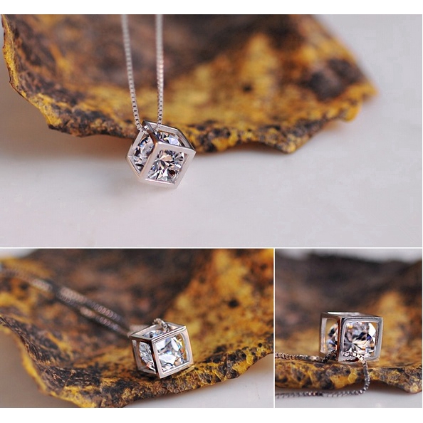 ( đang bán ) Dây chuyền mặt khối lập phương truyền ảo thuật