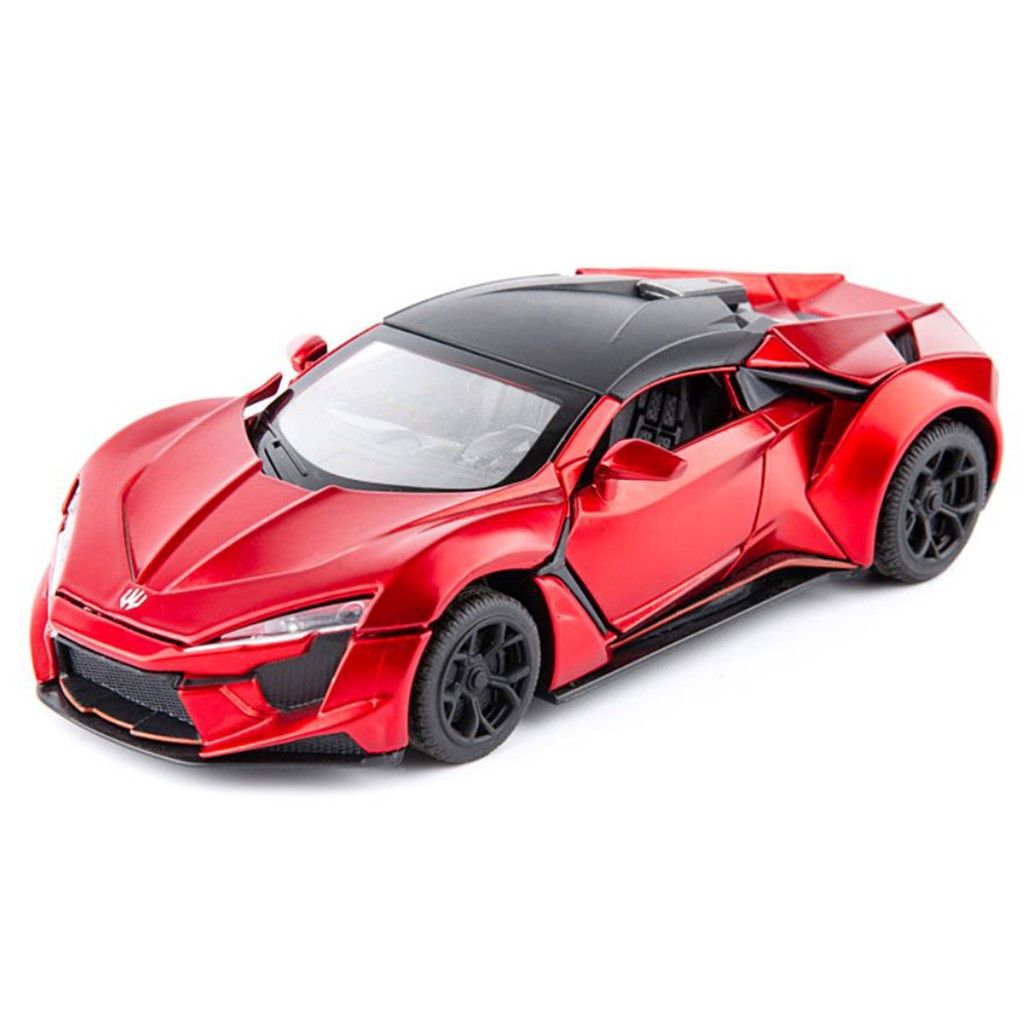 Siêu xe ô tô mô hình kim loại Lykan Hypersport tỷ lệ 1:32 Brand Skyhawk