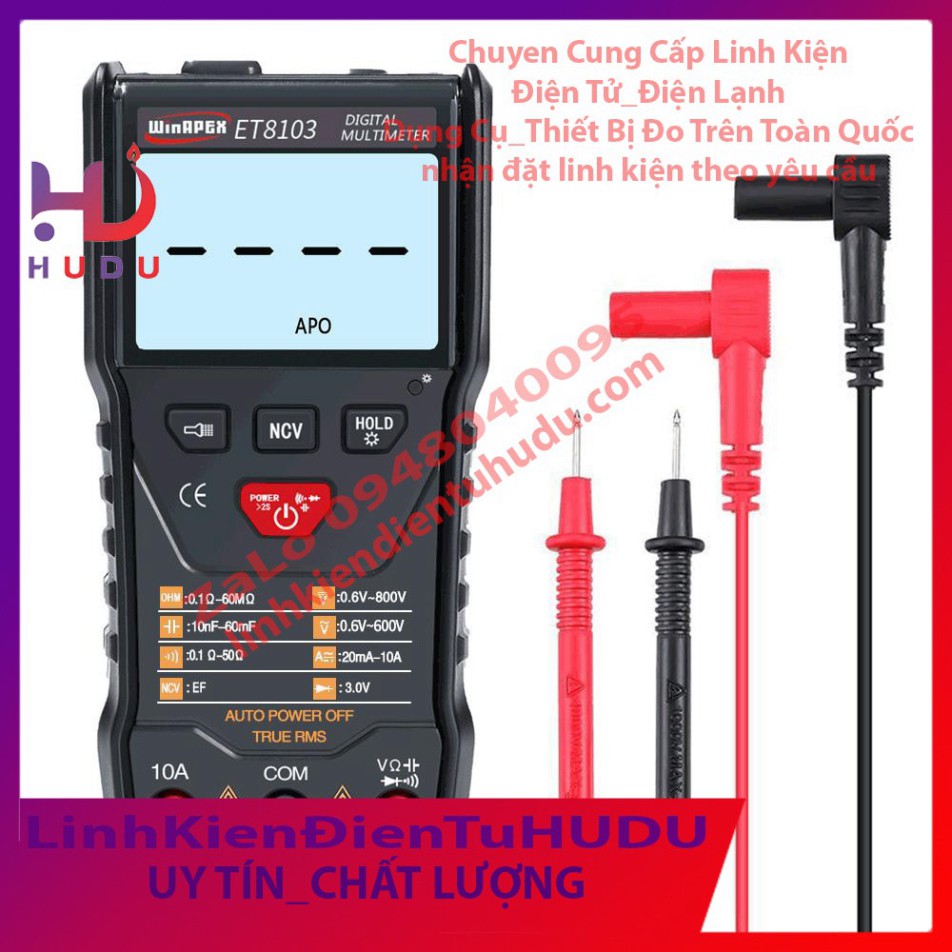 Đồng hồ điện tử WinAPEX ET8103 Auto