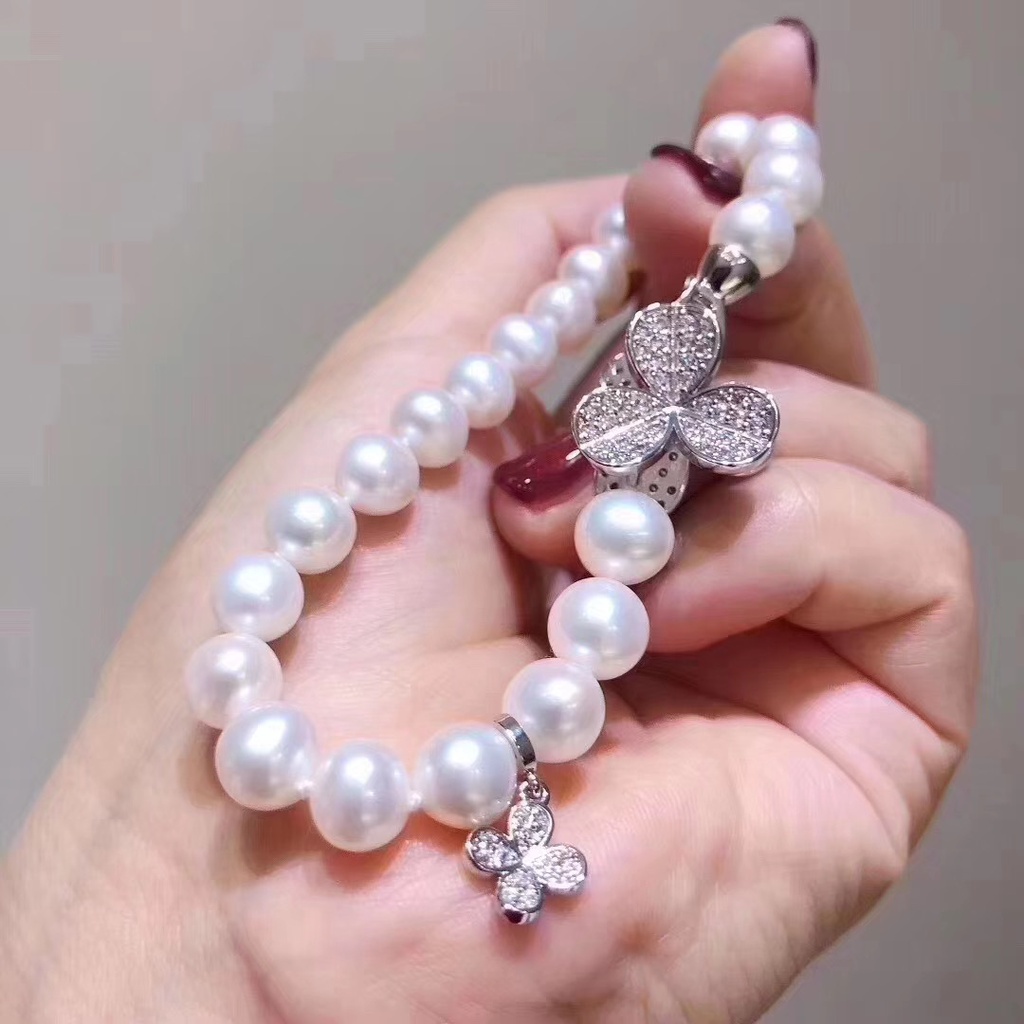 Bán Sỉ 1 Vòng cổ Ngọc Trai Mạ Vàng Đồng DIY