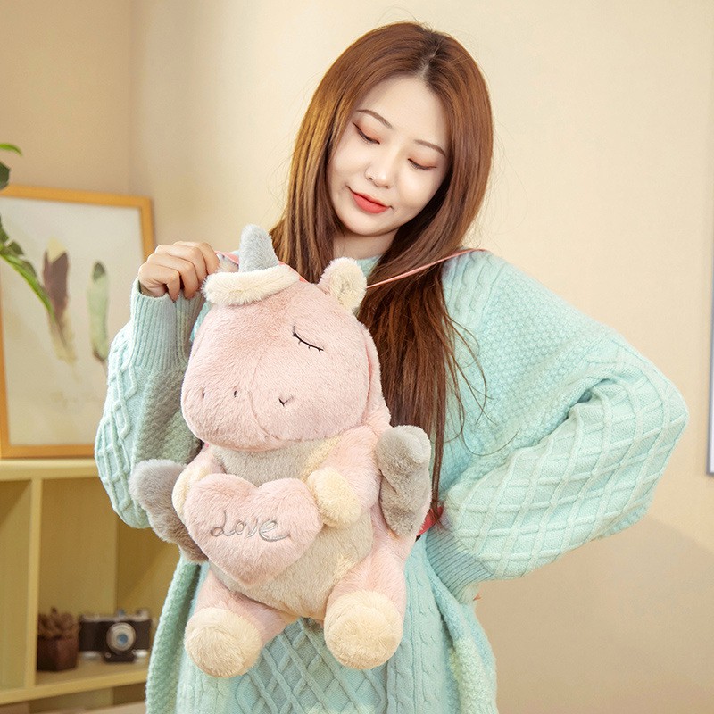 Thú Nhồi Bông Hình Kỳ Lân Dễ Thương Sáng Tạo