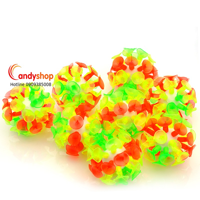 [HCM] Bóng ném dính loại tốt - Sticky Ball giá rẻ Candyshop88