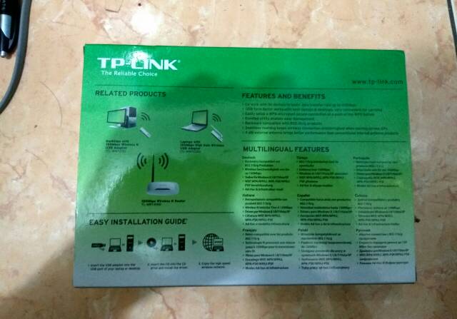 Usb Không Dây Tp-link Tl-wn722n: 150mbps