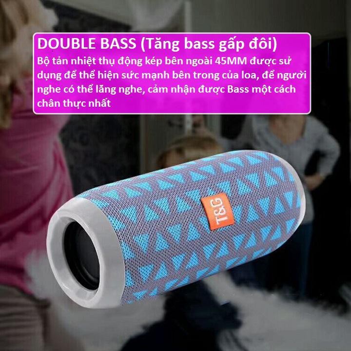 Loa Bluetooth TG117 thiết kế phong cách trẻ trung_âm thanh hay_ bass mạnh