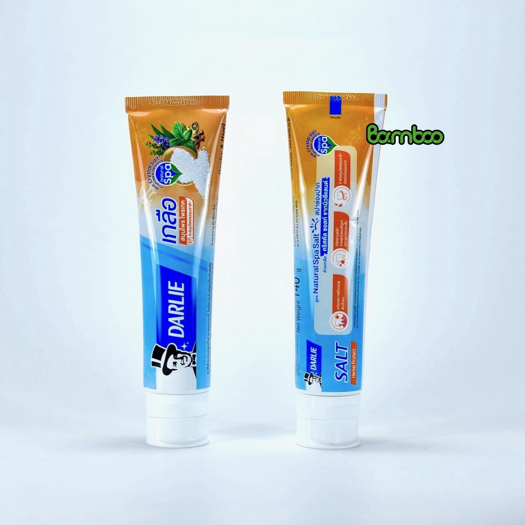 03 Kem Đánh Răng Darlie Salt Muối &amp; Bạc Hà Thái Lan - Mỗi tuýp 140g