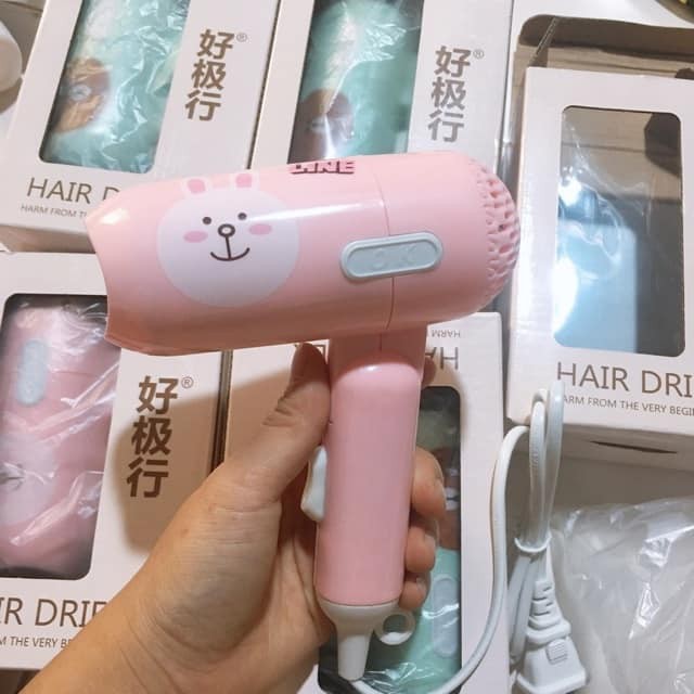 [ sale mùa hè] Máy sấy tóc mini cute .