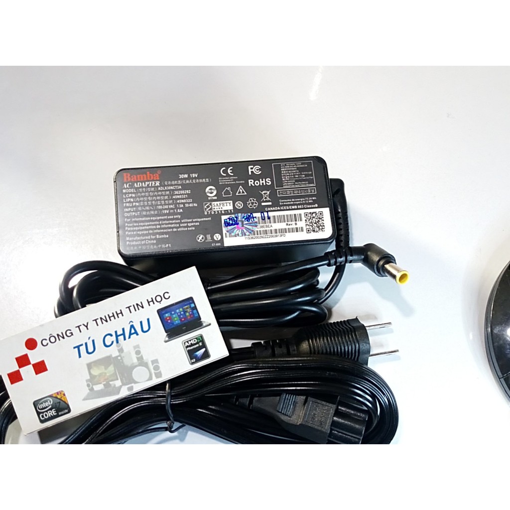 Adapter màn hình LCD LG: 19V - 1.6A - Chuẩn đầu LG | BigBuy360 - bigbuy360.vn