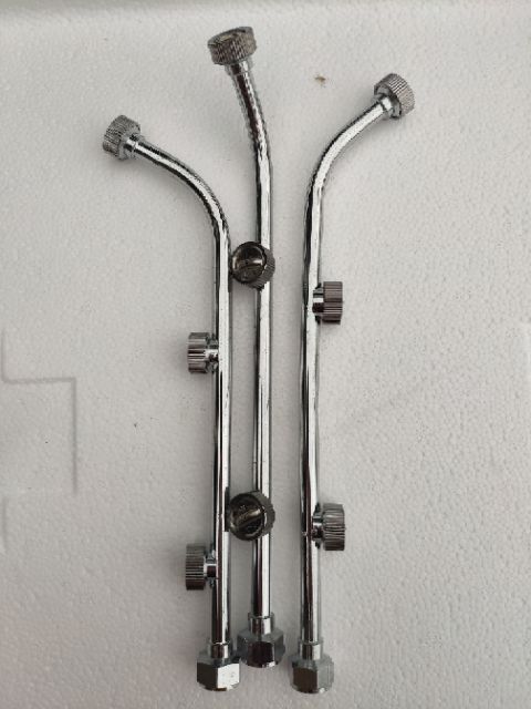 Béc phun Inox 3 đầu ren 14mm