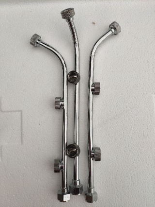 Béc phun Inox 3 đầu ren 14mm