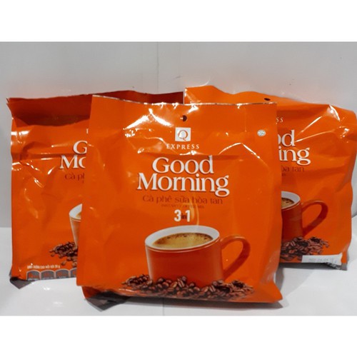 [Mã GROSALE giảm 10% đơn 150K] Cafe sữa hòa tan Good Morning Trần Quang bịch 24 gói