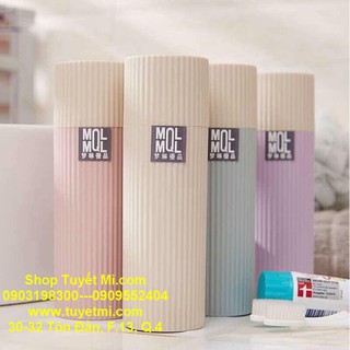 Hộp đựng bàn chải, muỗng đũa...đa năng du lịch lúa mạch