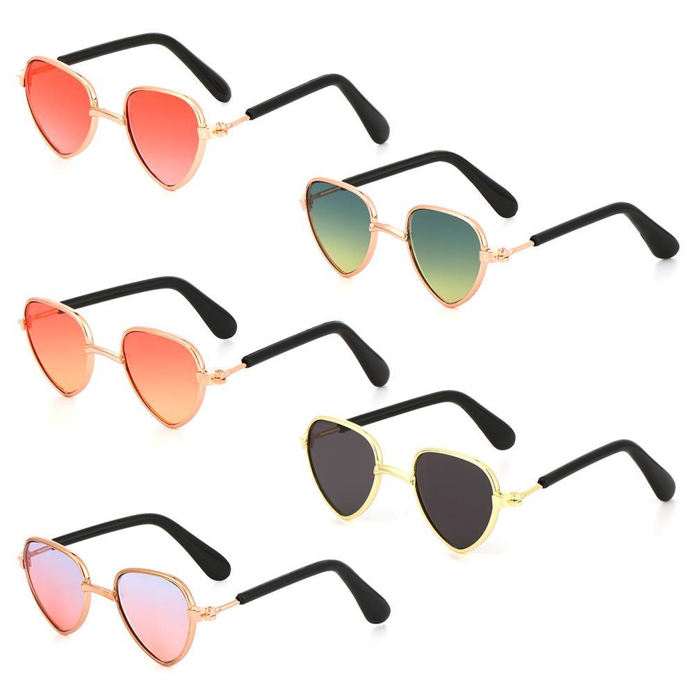 Kính Mát Hình Trái Tim Thời Trang Cho Búp Bê