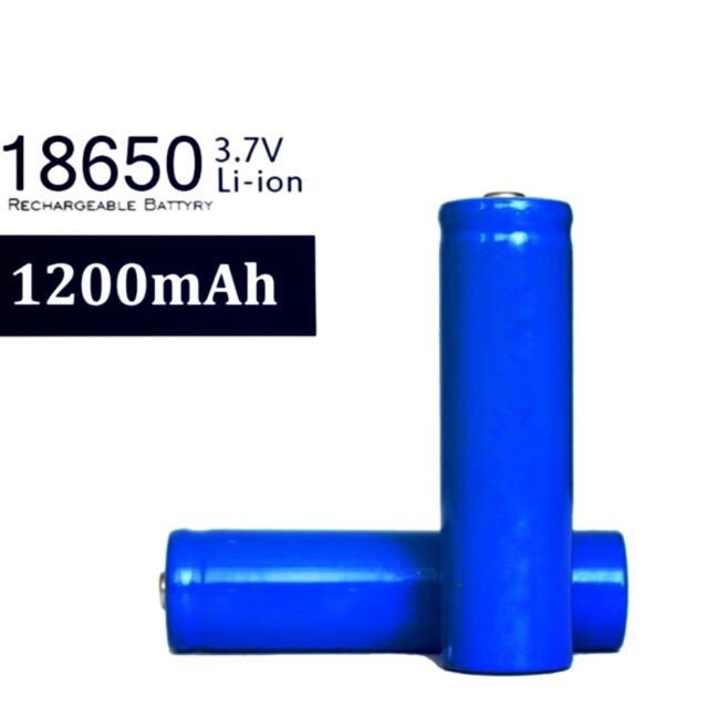 Pin sạc 18650 3.7V 1200mAh