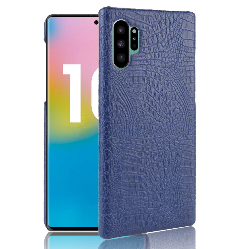Ốp điện thoại vỏ cứng da PU mẫu cá sấu thời trang cho SAMSUNG GALAXY NOTE 10 / 10+