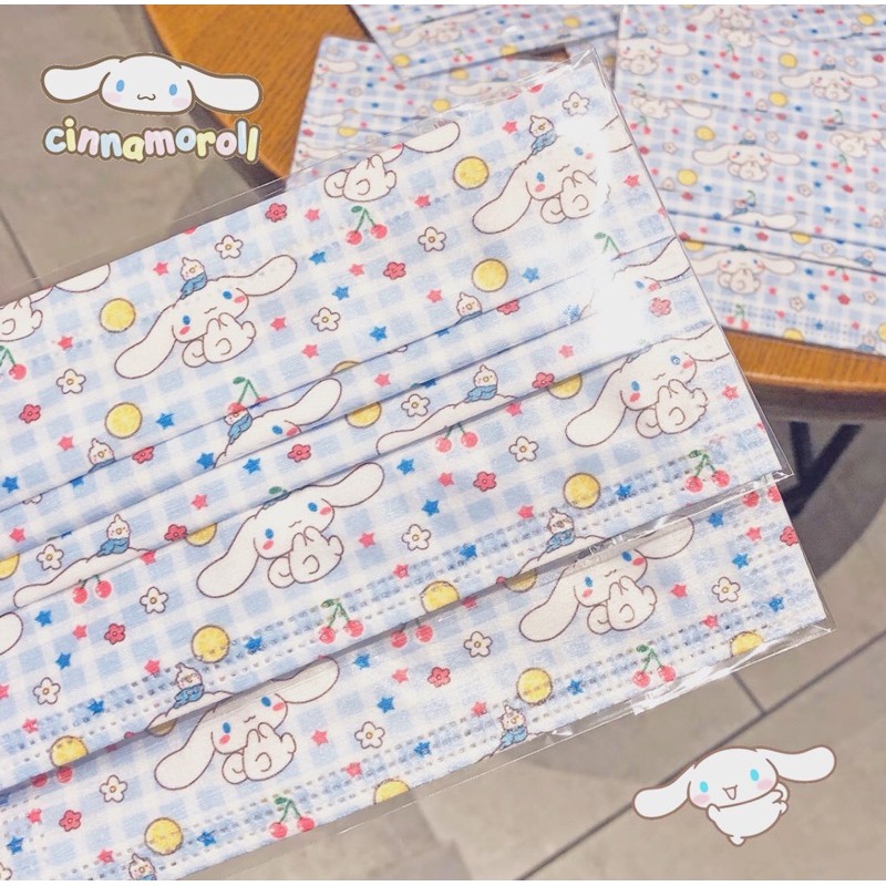 Khẩu trang Cinnamoroll  người lớn Mask of the Bear