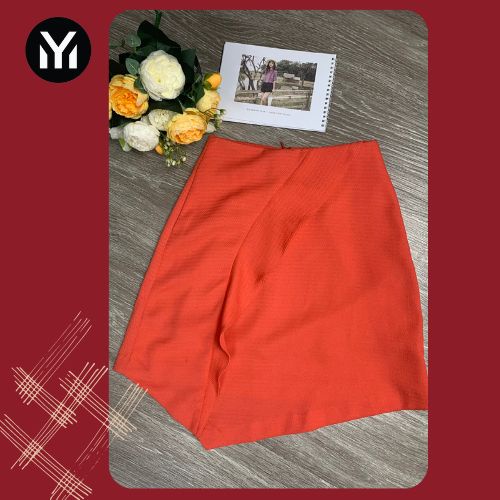 Váy Mini, Có Lót, Trang Trí Bèo Thân Trước, Thời Trang, Năng Động, Trẻ Trung, Sành Điệu