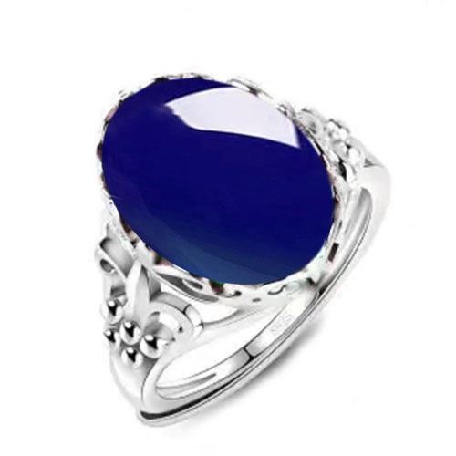 Nhẫn Hở Đính Đá Zircon Màu Vàng / Bạc Thời Trang Sang Trọng Đa Năng Có Thể Điều Chỉnh Cho Nam Nữ