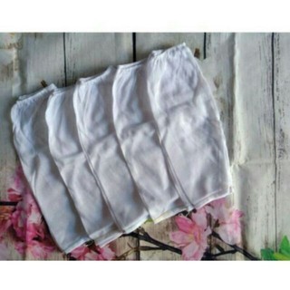 Set 10 quần dài trắng mỏng cho bé sơ sinh đến 1 tuổi