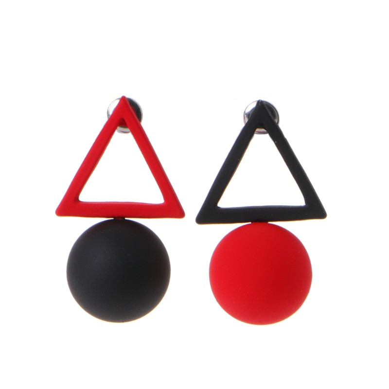 Hoa tai kiểu dáng tam giác thời trang cá tính cho nữ