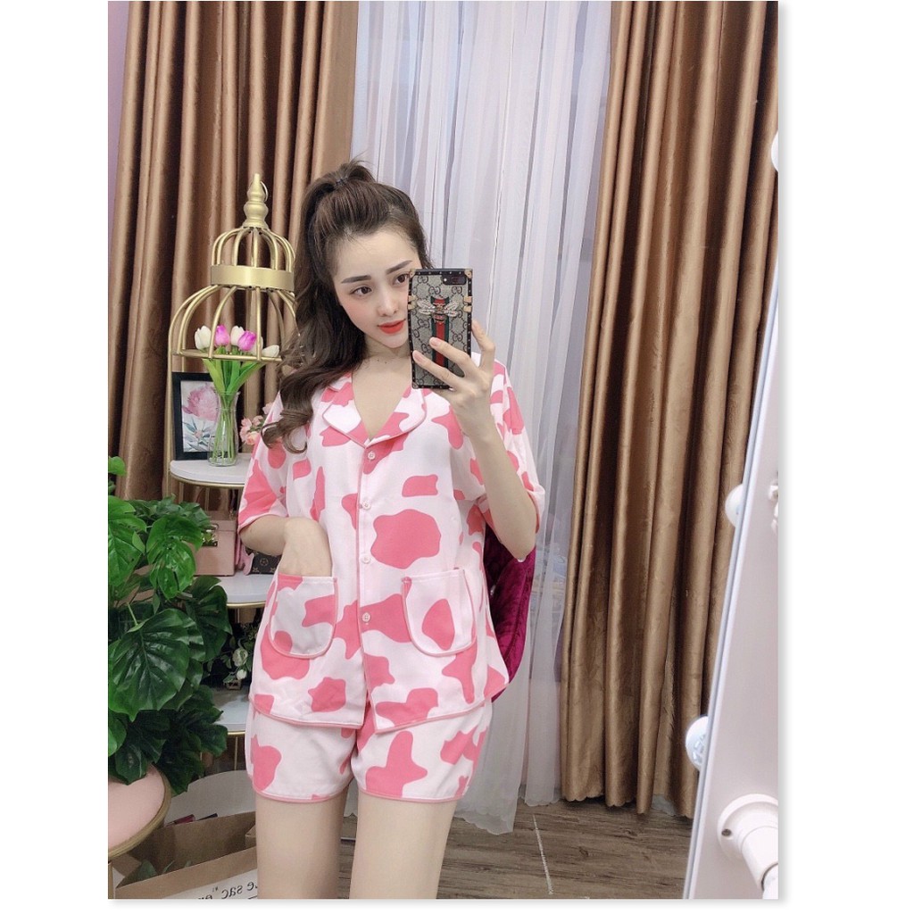 SÉT BỘ ĐÙI NỮ LOANG BÒ CHẤT MỊN MÁT MẶC HÈ CỰC TEEN