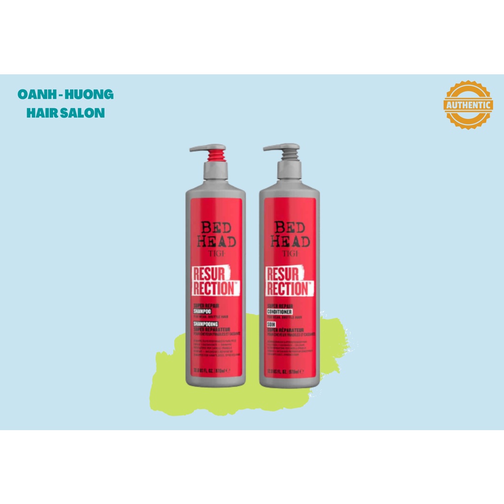 Dầu gội xả Tigi 970ml