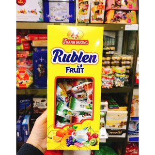 KẸO TRÁI CÂY RUBLEN FRUIT THANH HƯƠNG HỘP 250G