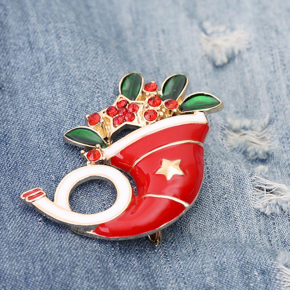 Huy Hiệu Cài Áo Hình Chiếc Tất / Nón / Ông Già Noel Ngộ Nghĩnh