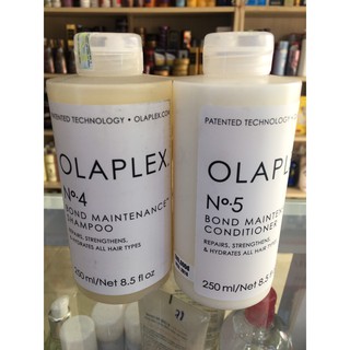BỘ GỘI XẢ OLAPLEX SỐ 4 & SỐ 5 PHỤC HỒI TÓC KHÔ XƠ HƯ TỔN USA 250ml
