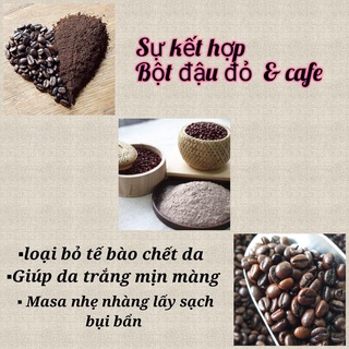 100gr Bột Đậu Đỏ CAFE Dưỡng Trắng