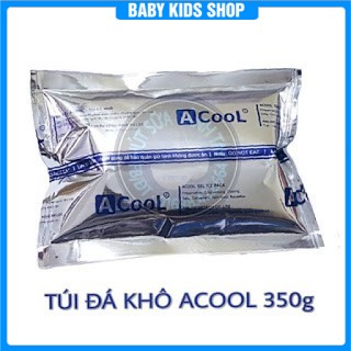 Đá khô giữ nhiệt Acool dạng gel - túi tráng bạc 350g