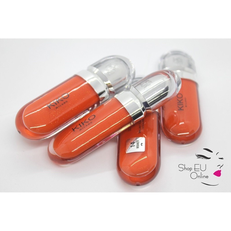 Son môi 3d Hydra Kiko - Kiko Milano - Italia - Cam đỏ