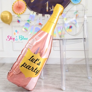 Bong bóng hình chai bia chai rượu heniken, sampanh, ly bia bọt