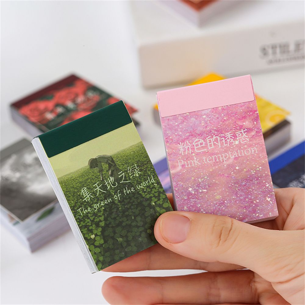 50 tờ miếng dán trang trí điện thoại, sổ tay, nhật ký, sổ lưu niệm hình hoa hồng