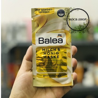 Mặt nạ sữa & mật ong Balea, 16 ml hàng Đức đủ bill