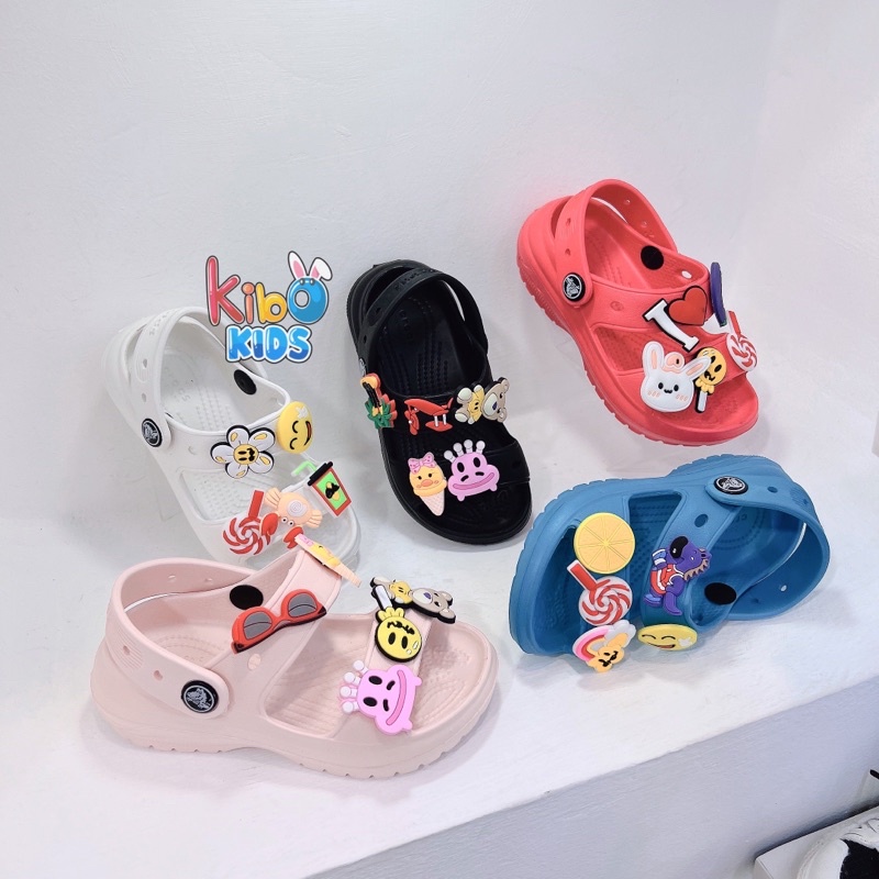 Dép Lê cho bé - Sandal quai ngang siêu mềm êm chân có chống trơn cho bé SA480