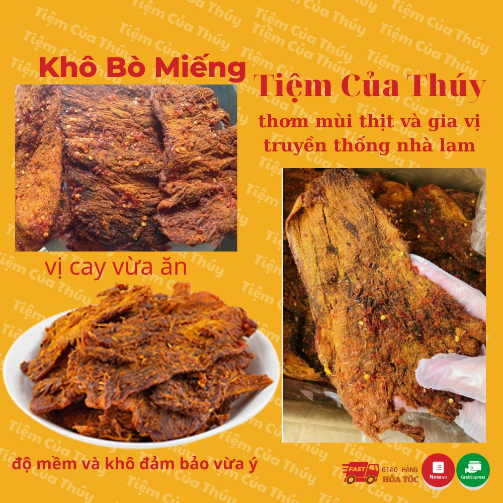 Khô bò que đặc sản bò khô ngon Đà Nẵng loại 1
