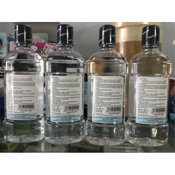 [Chính hãng] NƯỚC SÚC MIỆNG T-B TRAPHACO - CHAI 500ML  Date mới