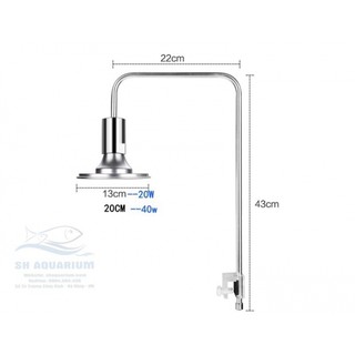 ĐÈN LED ĐĨA XINMA 20W dành cho bể cá, bể thủy sinh