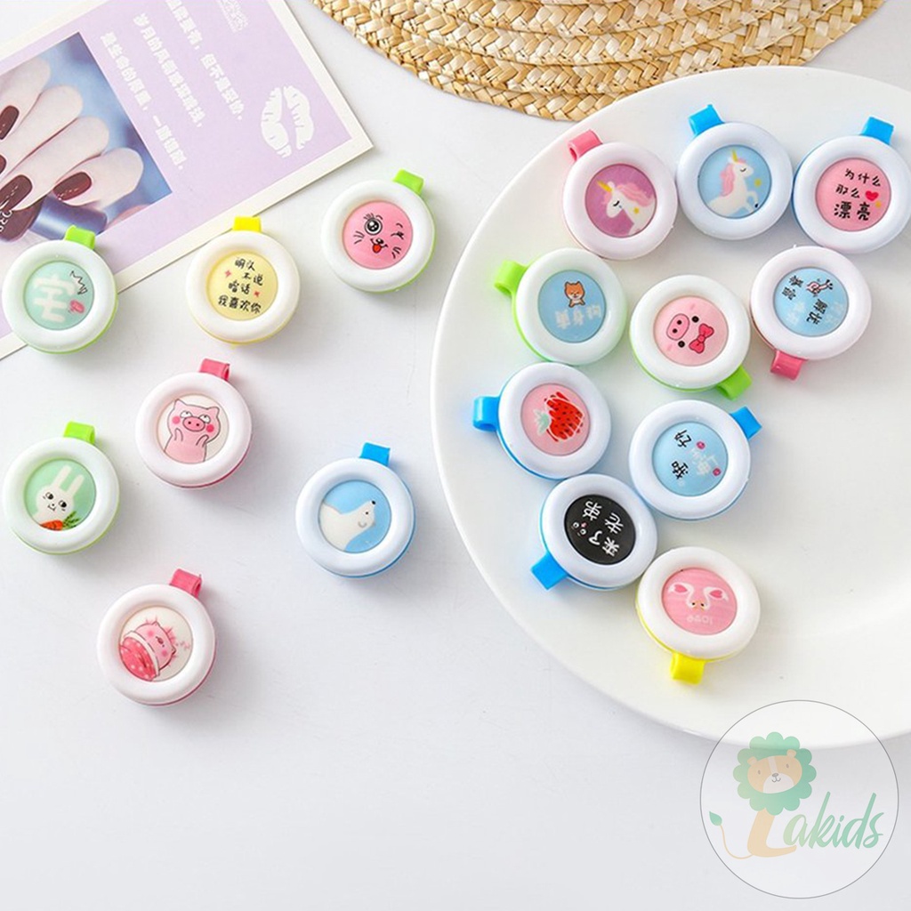 Kẹp chống muỗi, kẹp đuổi muỗi nhỏ gọn hương tinh dầu tự nhiên an toàn cho bé - Lakids