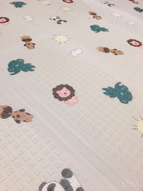 Thảm xốp XPE gấp gọn ( hàng xuất Hàn xịn)