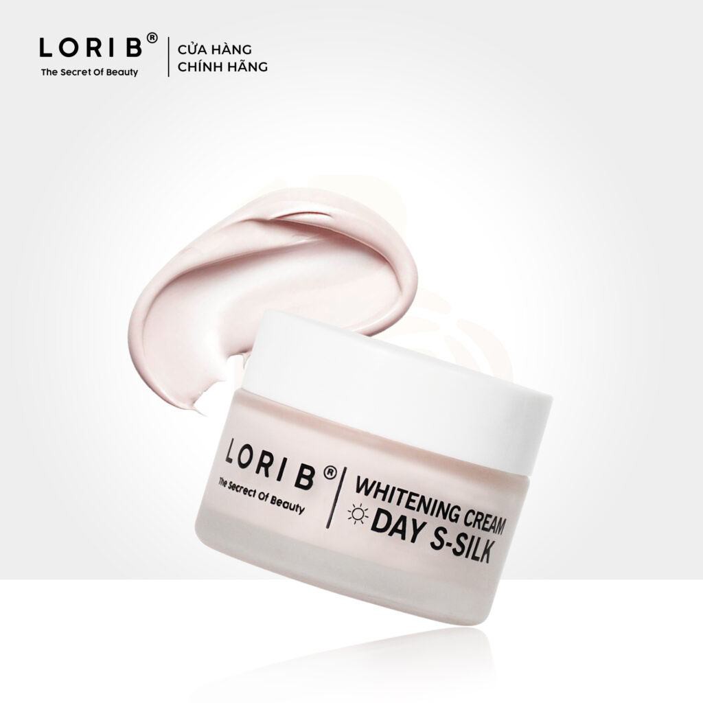 Kem Dưỡng Trắng Da Ban Ngày LoriB Day S-Silk 30g tặng Test Detox 5ml