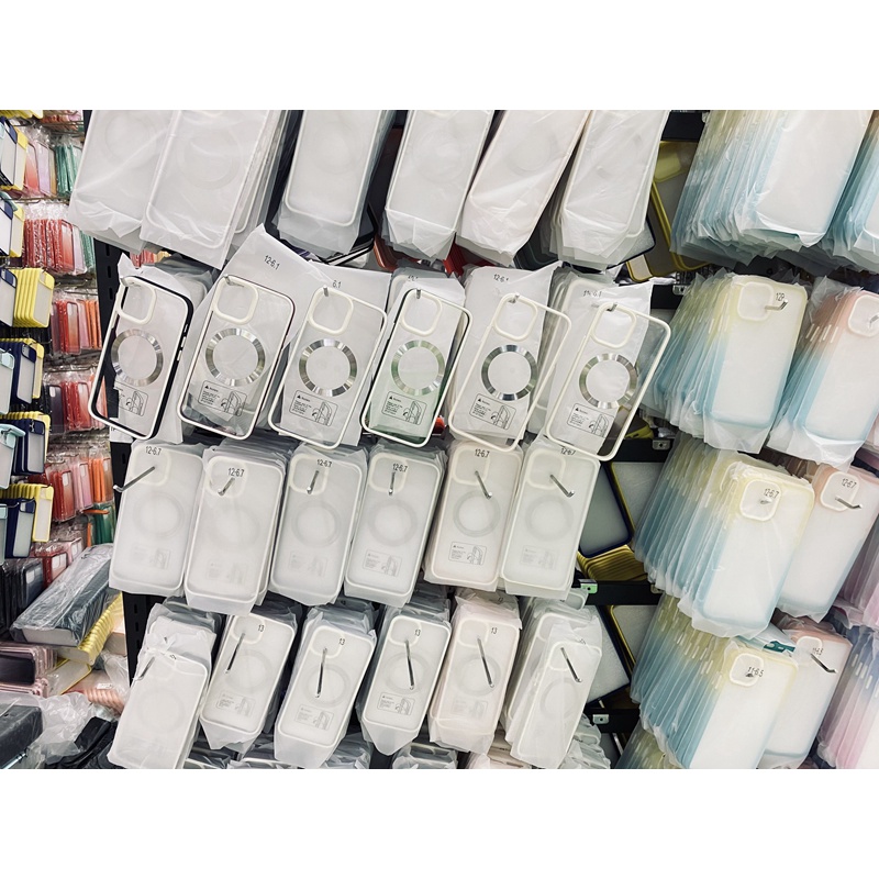Mới! Ốp điện thoại Trong Suốt Chống Sốc Cho iPhone 11~13 Pro Max