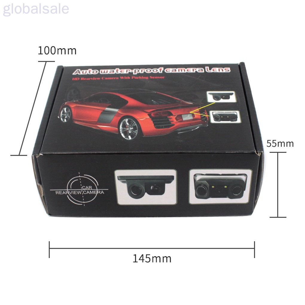Camera cảm biến lùi xe hơi 2 trong 1