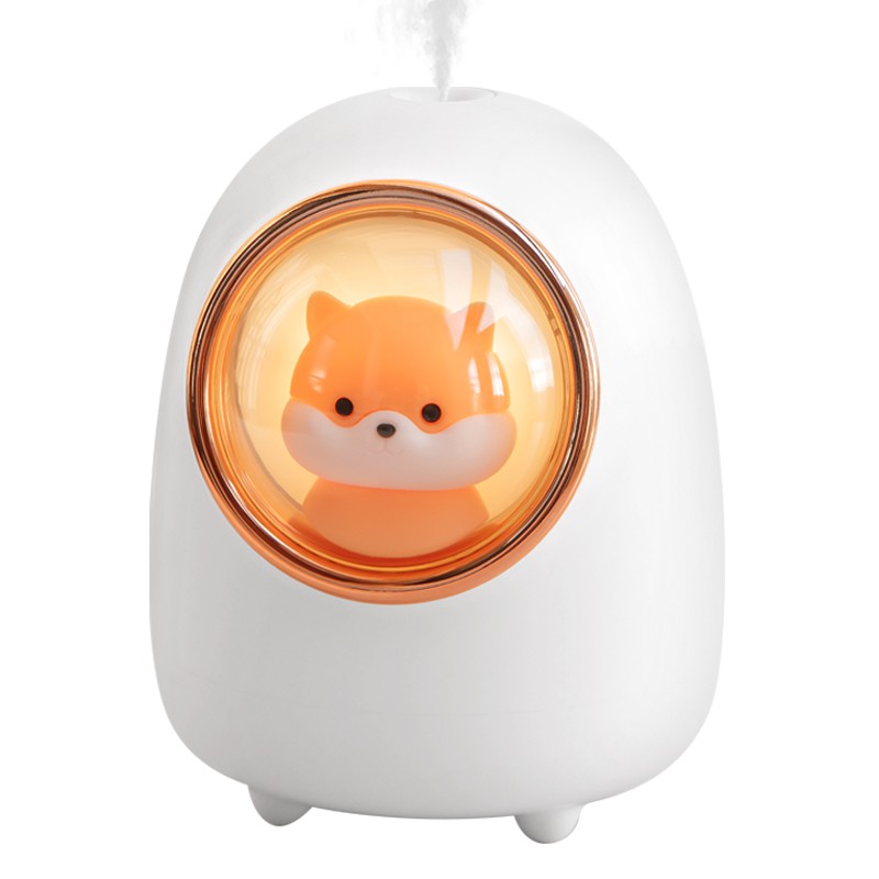 Xiaomi Ecochain 3Life Máy tạo độ ẩm không khí không dây để bàn thiết kế kiểu khoang vũ trụ với hình chú mèo/ hamster nhỏ gọn tiện dụng