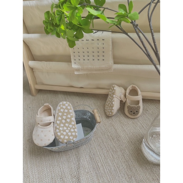 Giày Bông mềm chống trượt em bé Nanci