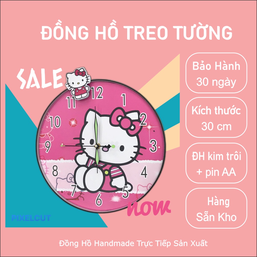 TREO TƯỜNG CHO BÉ - HELLO KITTY