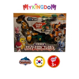 Đồ Chơi Mô Hình MINIFORCE Siêu Robot Khổng Lồ Tyranno - Phiên Bản Robot Khủng Long Bra 304038